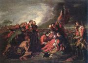 Benjamin West the death of general wolfe oil painting artist